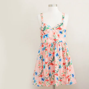 Ladakh Peach Floral Cut-Out Sundress 6